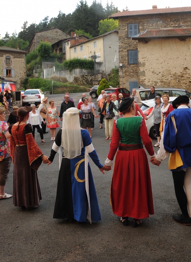 La ronde avec le public